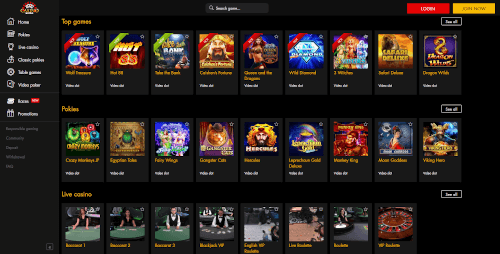 Casino Moons Games