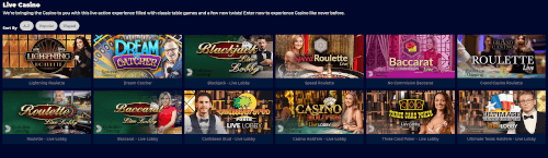 Slingo Live Casino