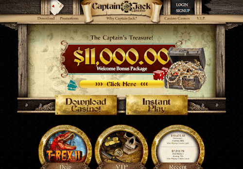 Captain Jack Homepage