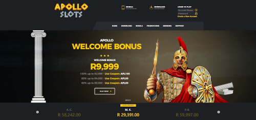Apollo Slots Bonuses