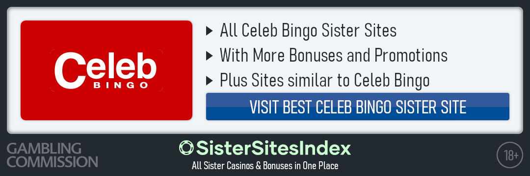 Celeb Bingo sister sites