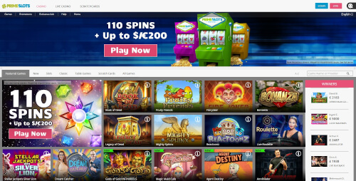 Prime Slots Bonuses