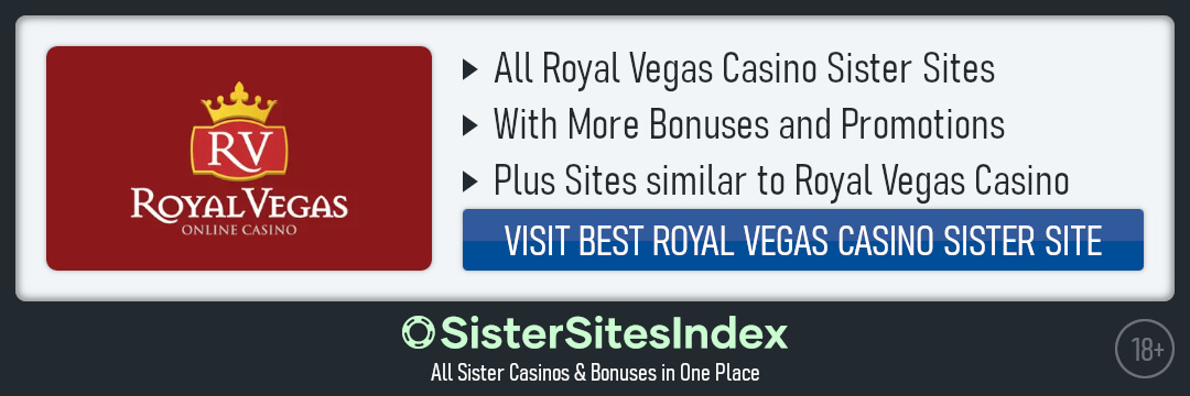 Royal Vegas Casino sister sites