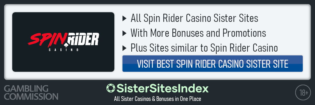 Spin Rider Casino sister sites