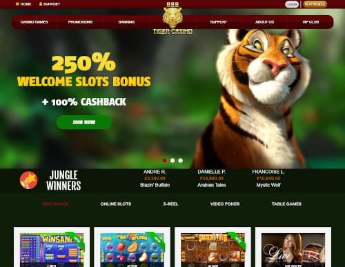 888 tiger no deposit bonus codes