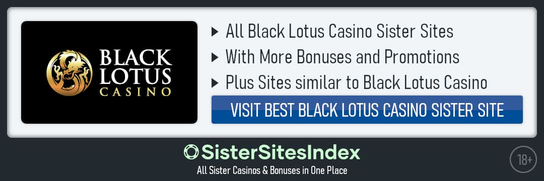 Black Lotus Casino sister sites