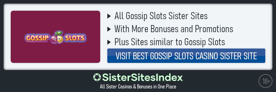 Gossip slots bonus codes 2018