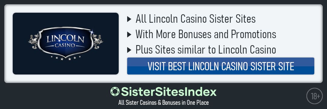 Lincoln Casino sister sites