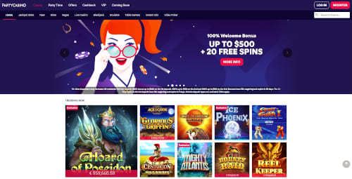 party casino bonus code 2019