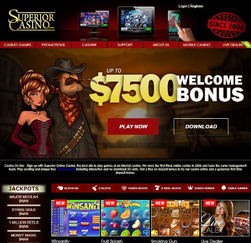 Superior Casino Bonuses