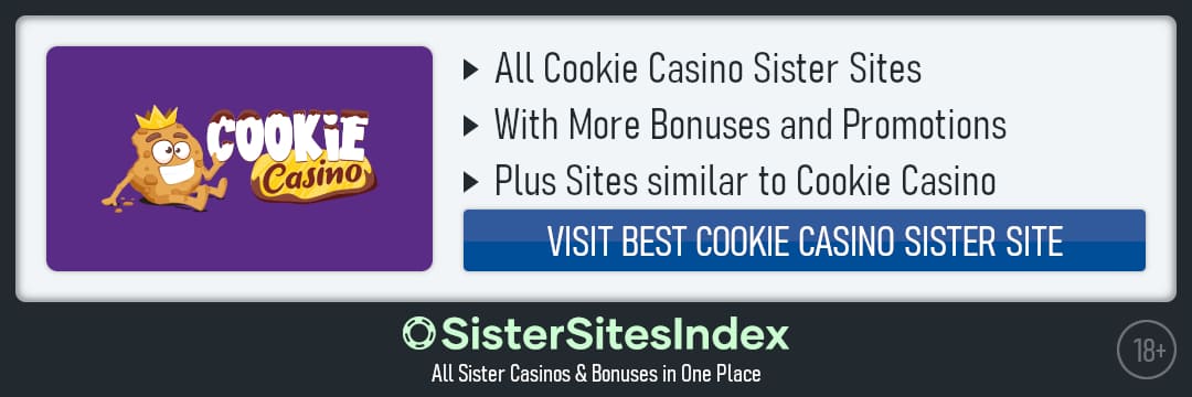 Cookie Casino sister sites