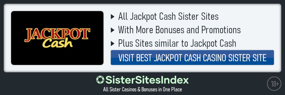 Jackpot Cash sister sites