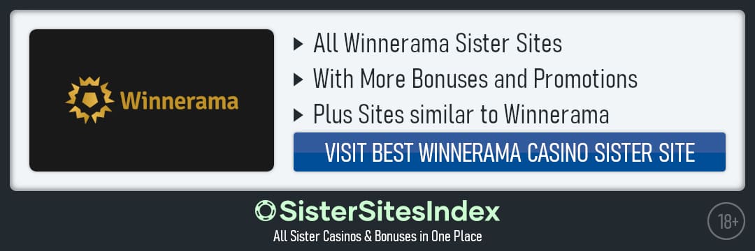 Winorama sister casinos