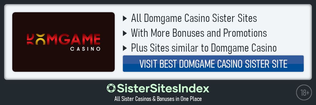 Domgame Casino sister sites