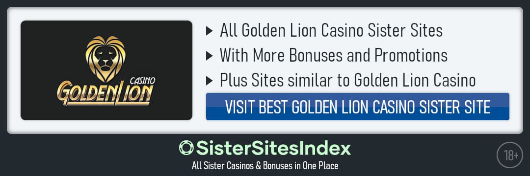 Golden Lion Casino sister sites