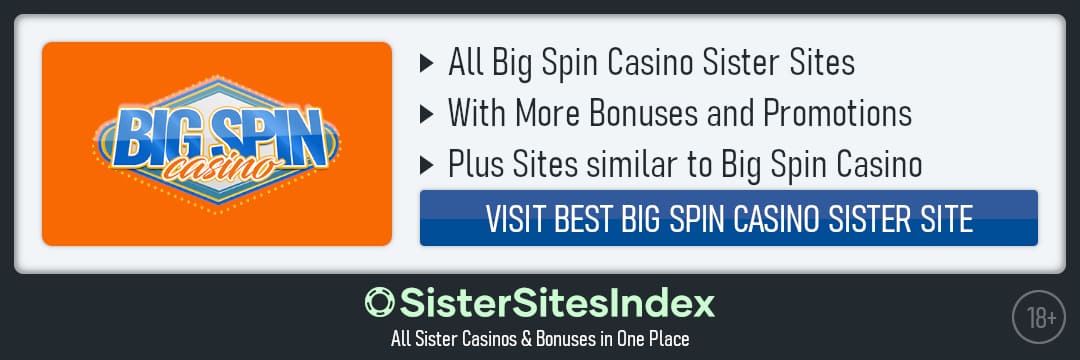 Bigspin Casino sister sites