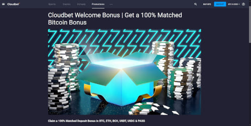 Cloudbet Casino Bonuses