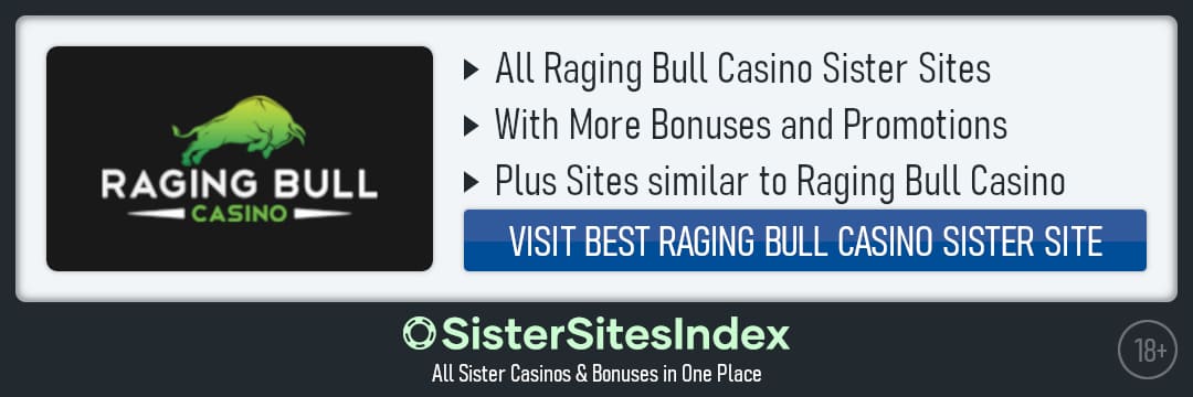 Raging Bull Casino sister sites
