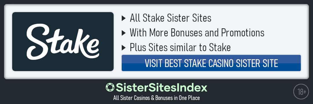 Stake sister sites