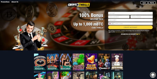 Crypto Thrills Casino Bonuses