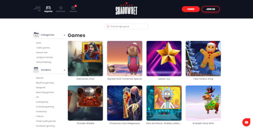 Shadowbet Games