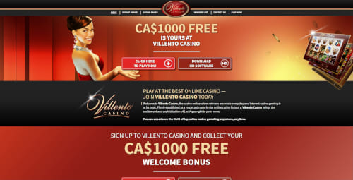 Villento casino Bonuses