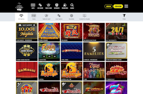 Aspers Casino Games