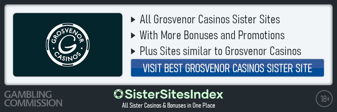 Grosvenor Casinos sister sites