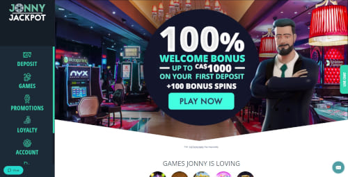 Jonny Jackpot Casino Bonus