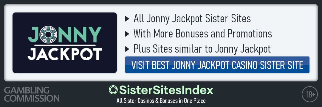 Jonny Jackpot sister sites