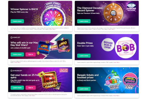 Mecca Bingo Promotions