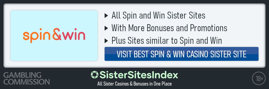 Spin and Win sister sites