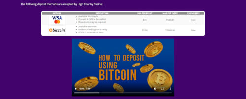 High Country Casino Banking