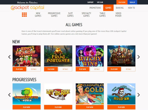 Jackpot Capital Games