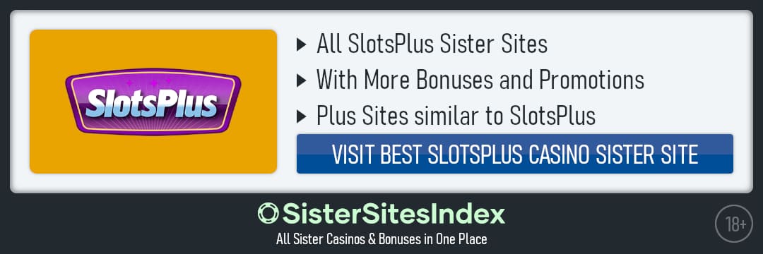 SlotsPlus sister sites