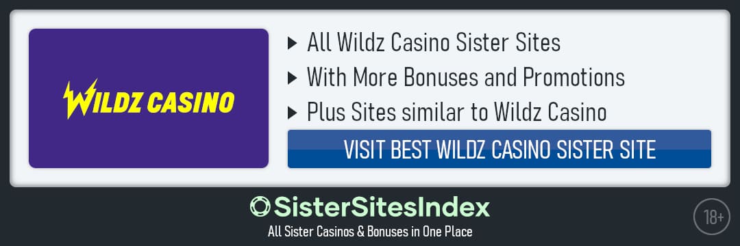 Wildz Casino sister sites