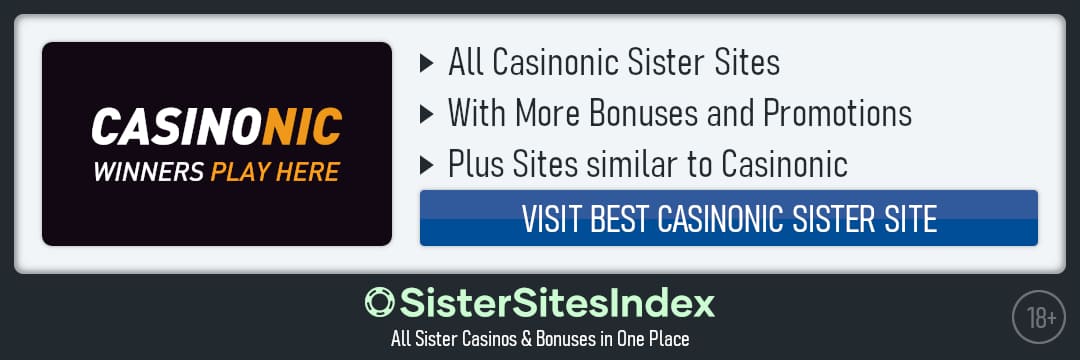 Casinonic sister sites