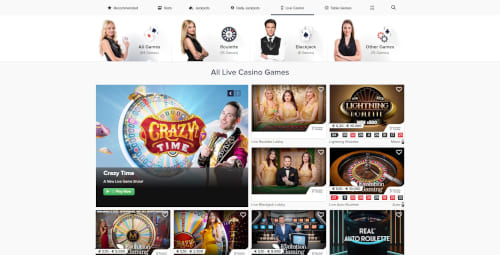 CasinoEuro Live Casino