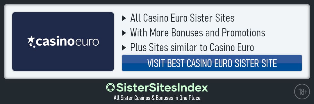 CasinoEuro sister sites