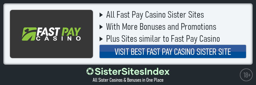 FastPay Casino sister sites