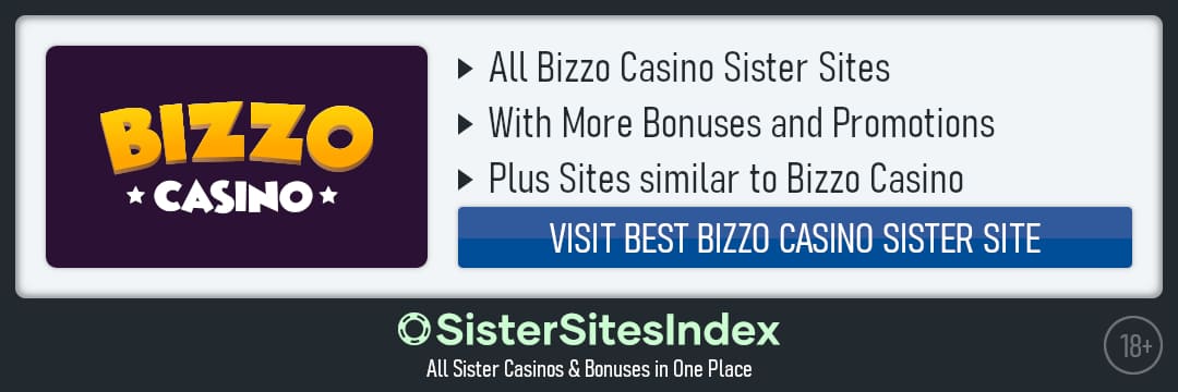 Bizzo Casino sister sites