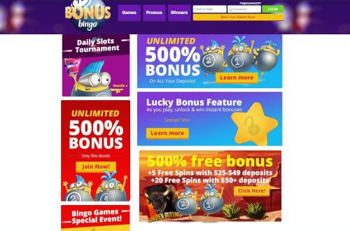 Bonus Bingo Promotions