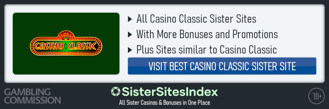 Casino Classic sister sites