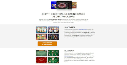 Quatro Casino Games