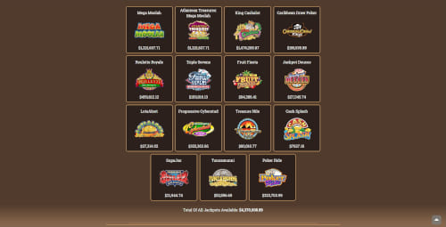 Yukon Gold Casino Jackpot Games