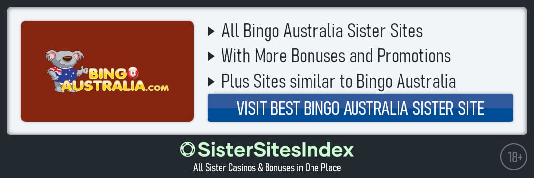 Bingo Australia sister sites