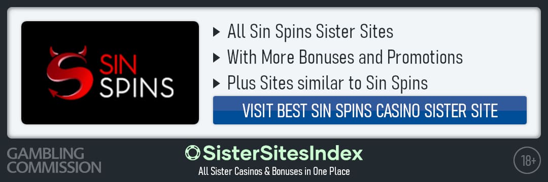 Sin Spins sister sites