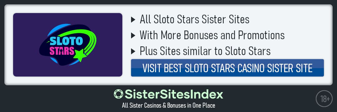 Sloto Stars sister sites