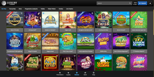 Luxury Casino Games