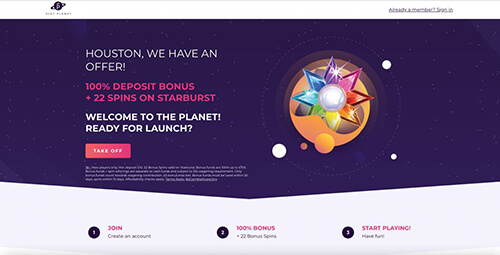 Slot Planet Welcome Offer